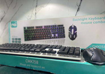 A Backlight Keyboard and Mouse